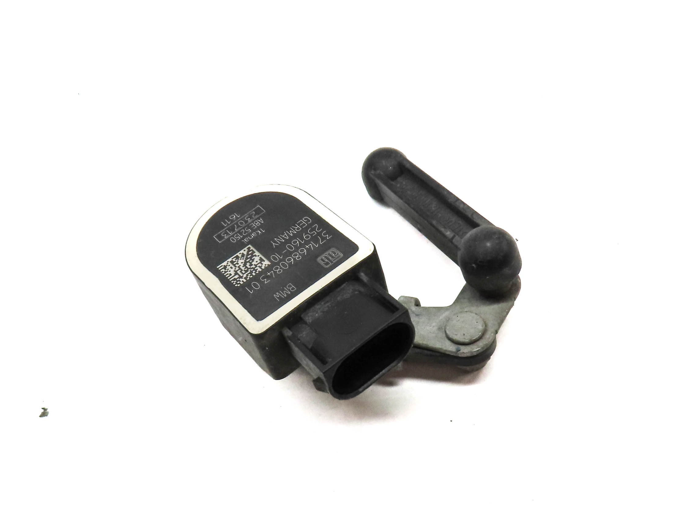 2014 BMW 650i GRAN COUPE (F06) FRONT LEFT DRIVER SUSPENSION HEIGHT LEVEL SENSOR — exact item pictured